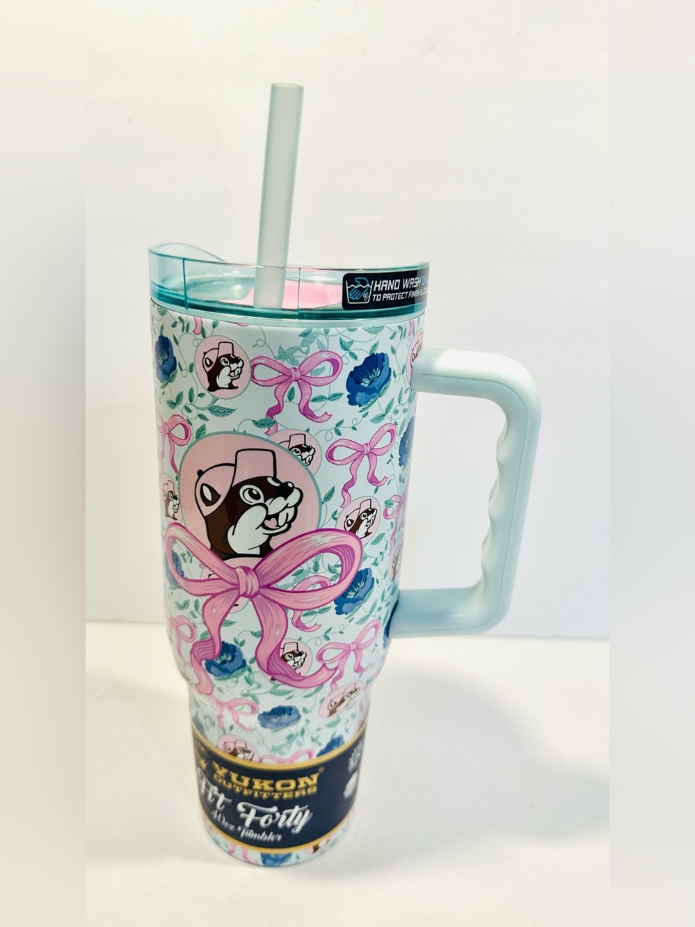 Buc-ee's Blossoms & Bows Insulated Tumbler - 40oz (Limited Edition)